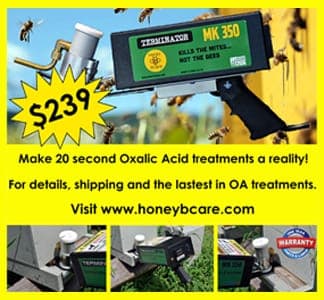 HoneyBCare Terminator MK 350 oxalic acid vaporizer, www.honeybcare.com (opens in a new tab)